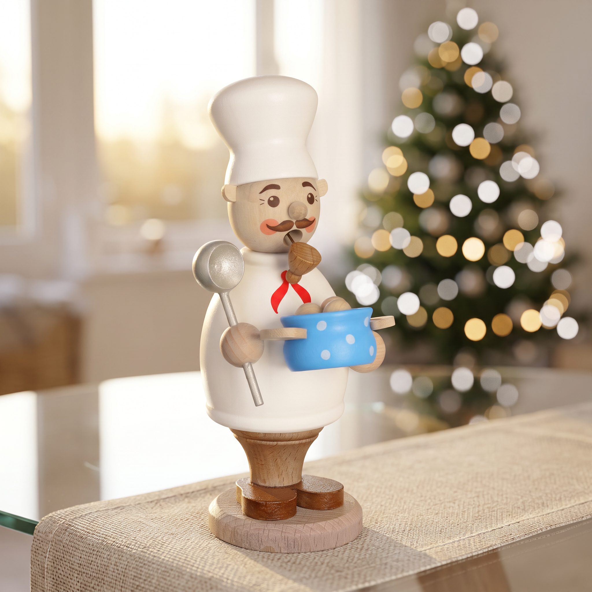 Räuchermann Koch aus unserer "Geschenke-Serie" - Original Erzgebirge