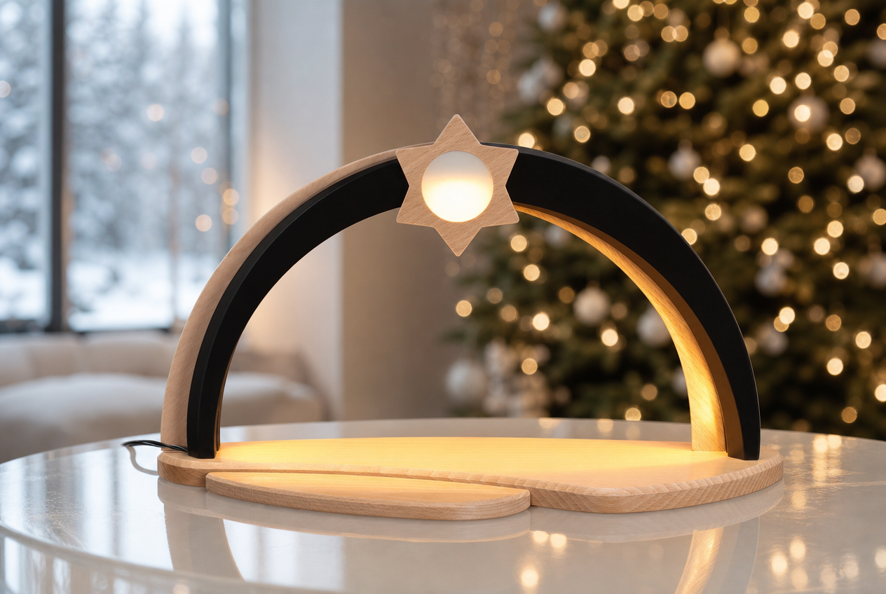 LED Schwibbogen Bogen unbestückt - Original Erzgebirge