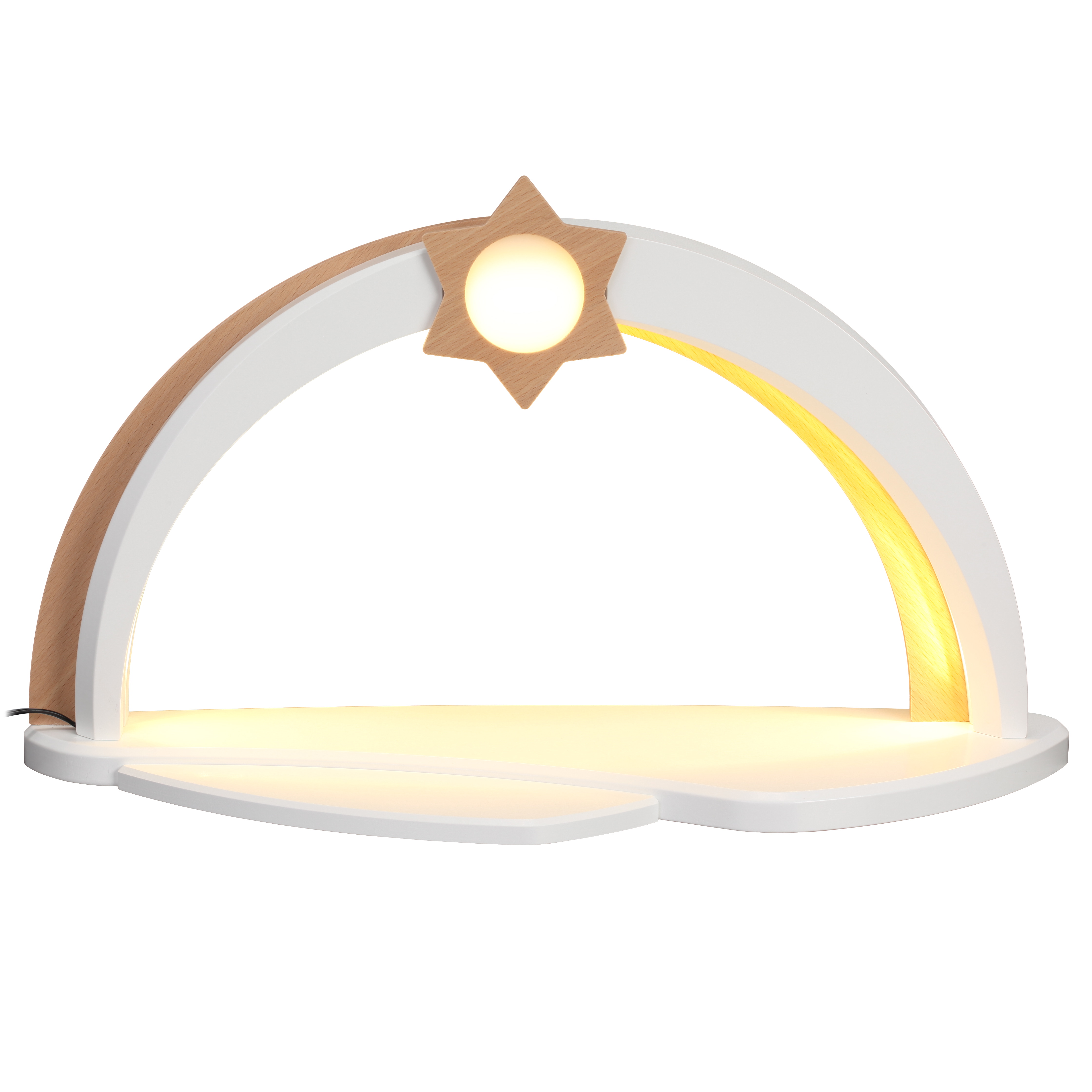 Schwibbogen LED Bogen medium unbestückt - Original Erzgebirge