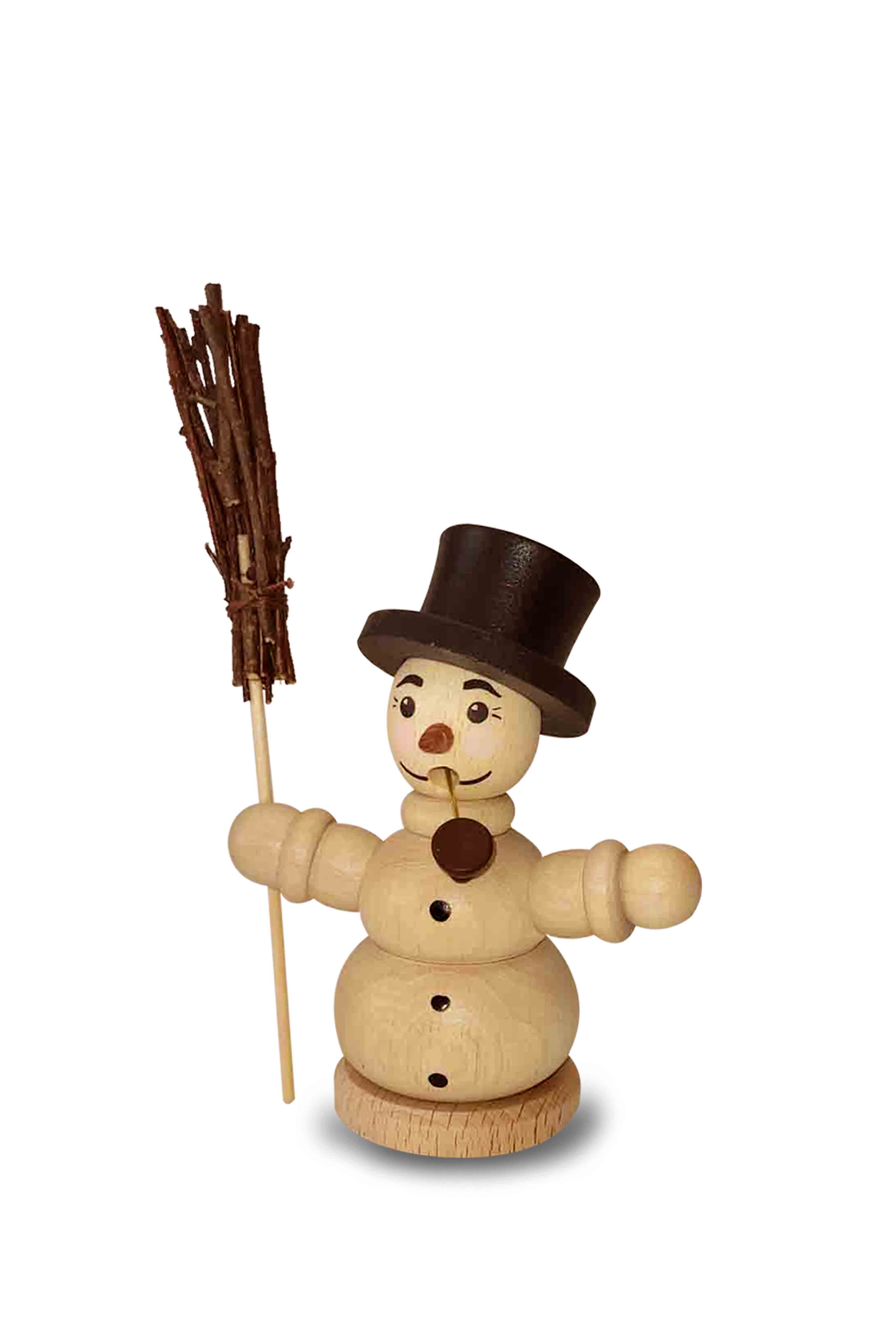Räuchermann Schneemann aus unserer "Geschenke-Serie" - Original Erzgebirge