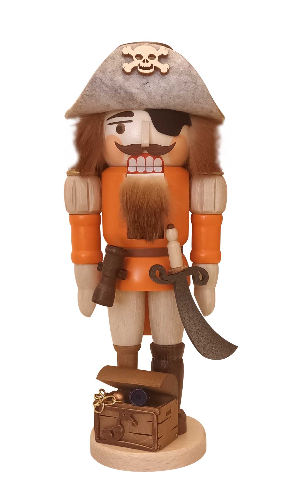 Nussknacker Pirat,  mittel 