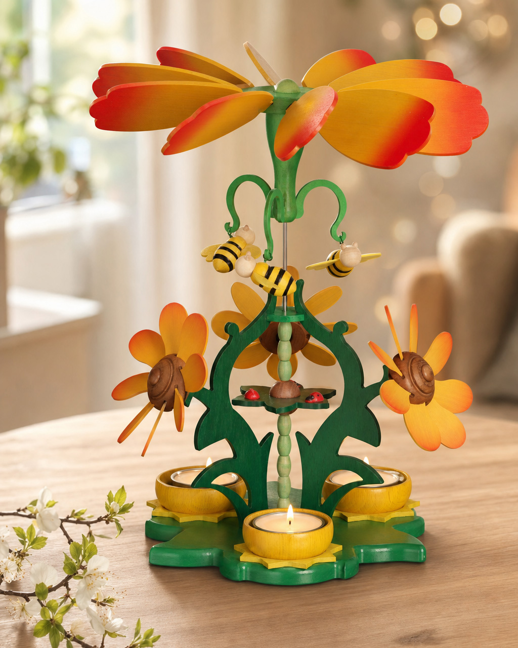 Tischpyramide "Blütenzauber" 
