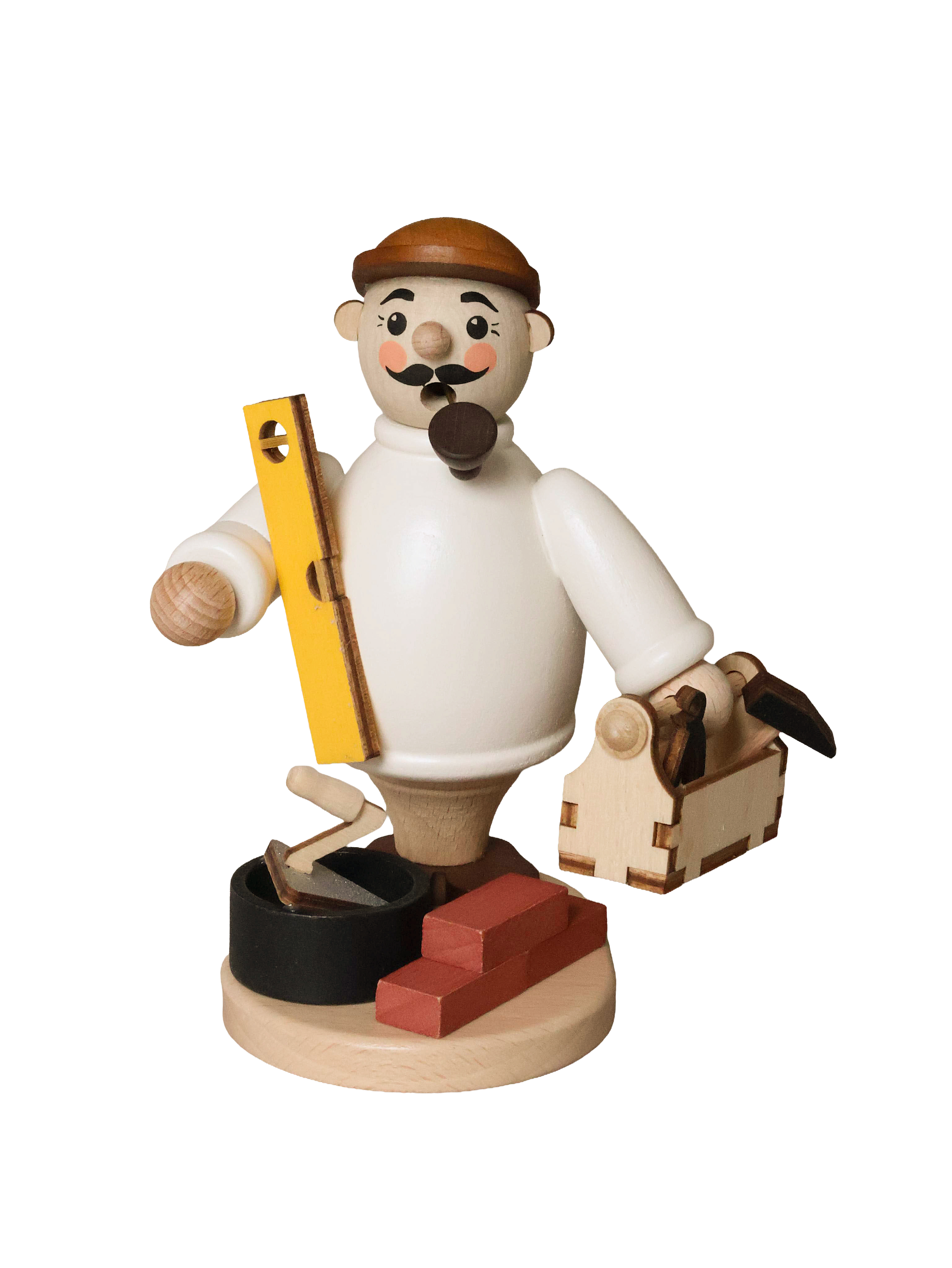 Räuchermann Maurer aus unserer "Geschenke-Serie" - Original Erzgebirge