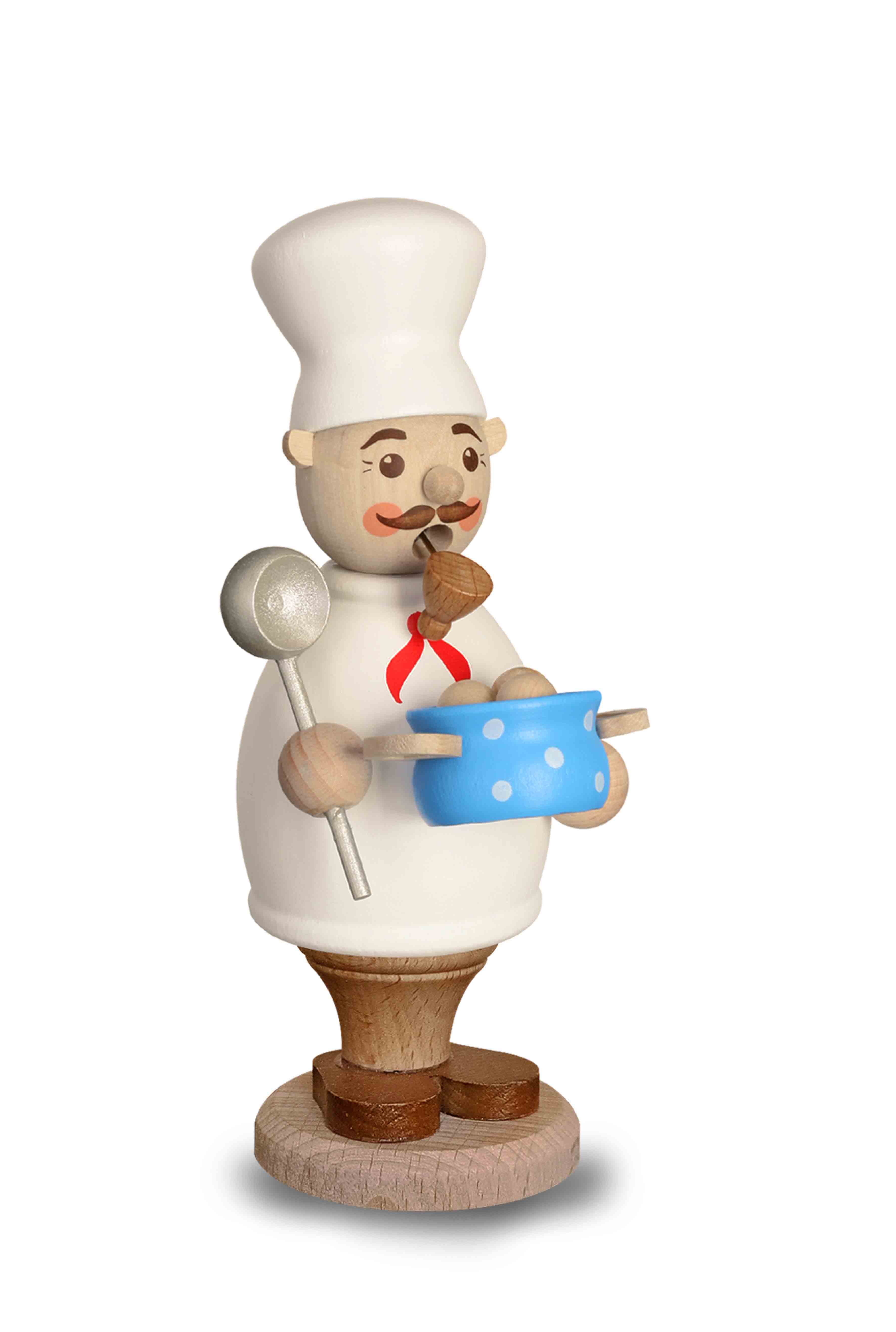 Räuchermann Koch aus unserer "Geschenke-Serie" - Original Erzgebirge