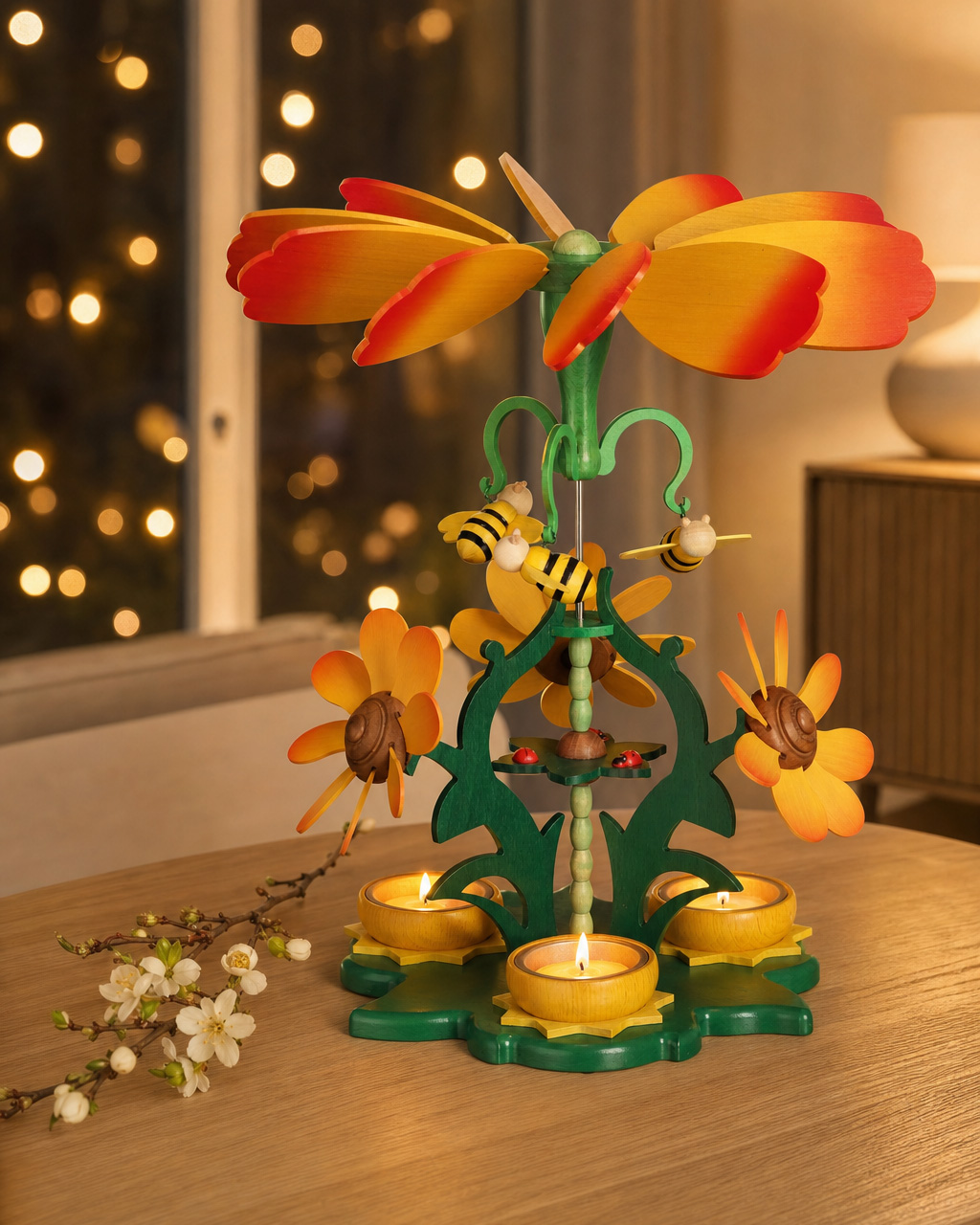 Tischpyramide "Blütenzauber" 