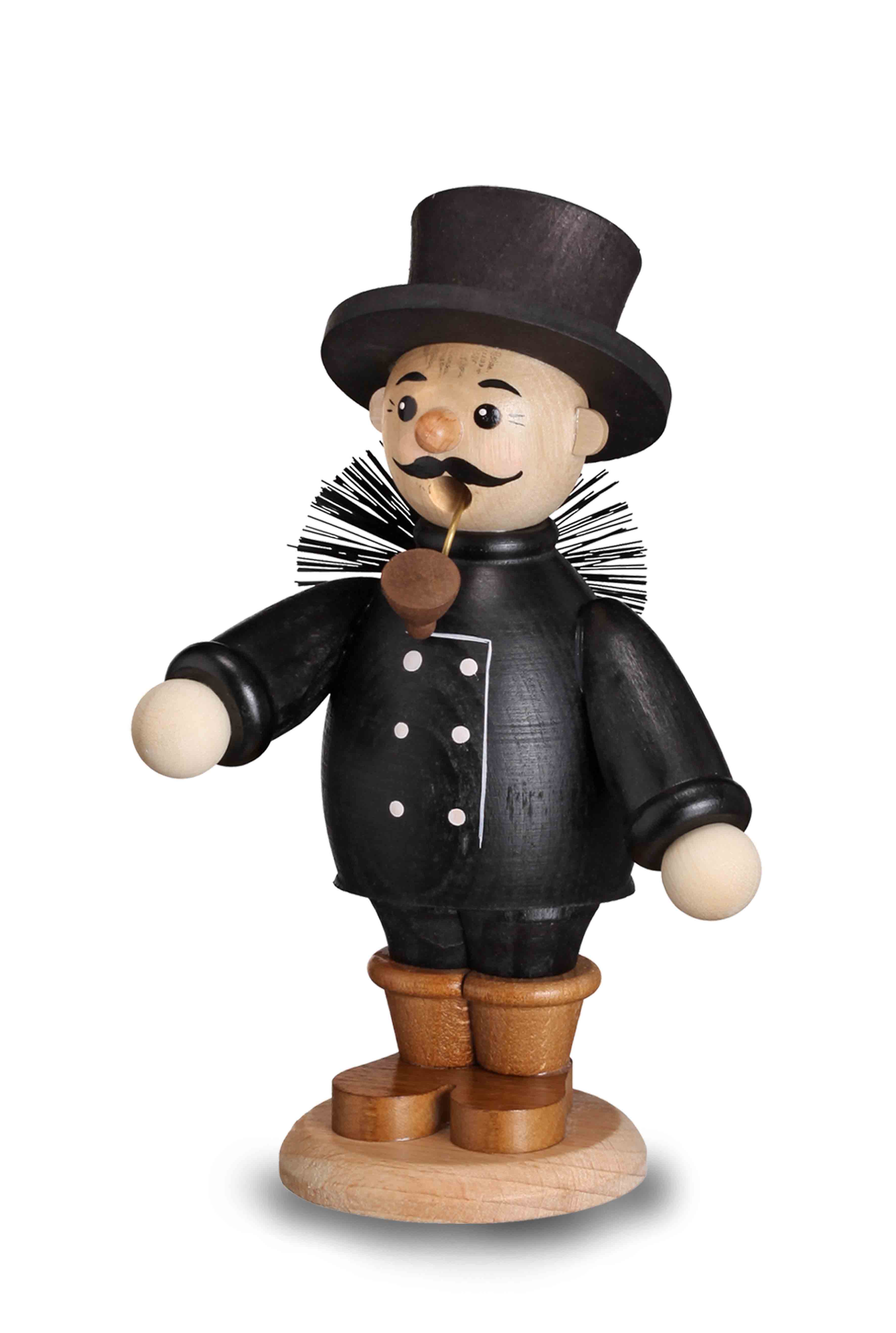 Räuchermann "Schornsteinfeger" aus unserer "Geschenke-Serie" - Original Erzgebirge