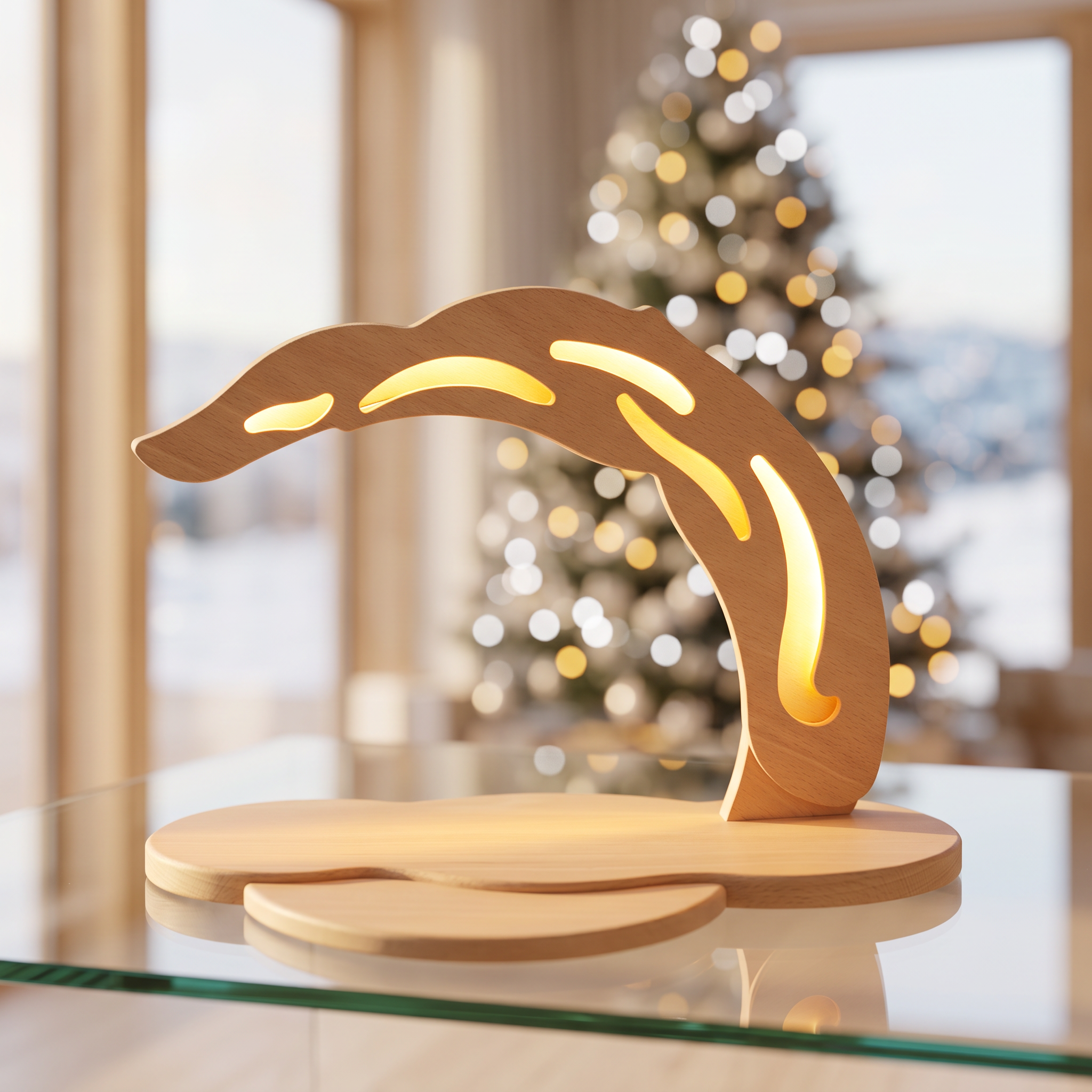 Schwibbogen LED Schweif mit Anleger unbestückt - Original Erzgebirge